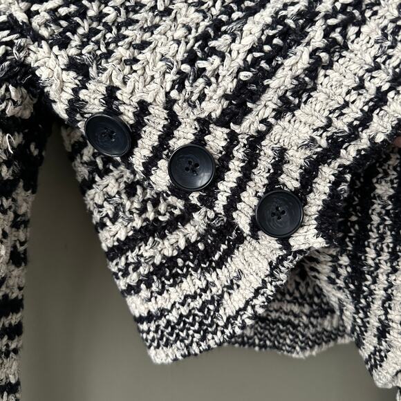 Free People Chunky Knit Button Detail Sweater - S - Picture 4 of 8